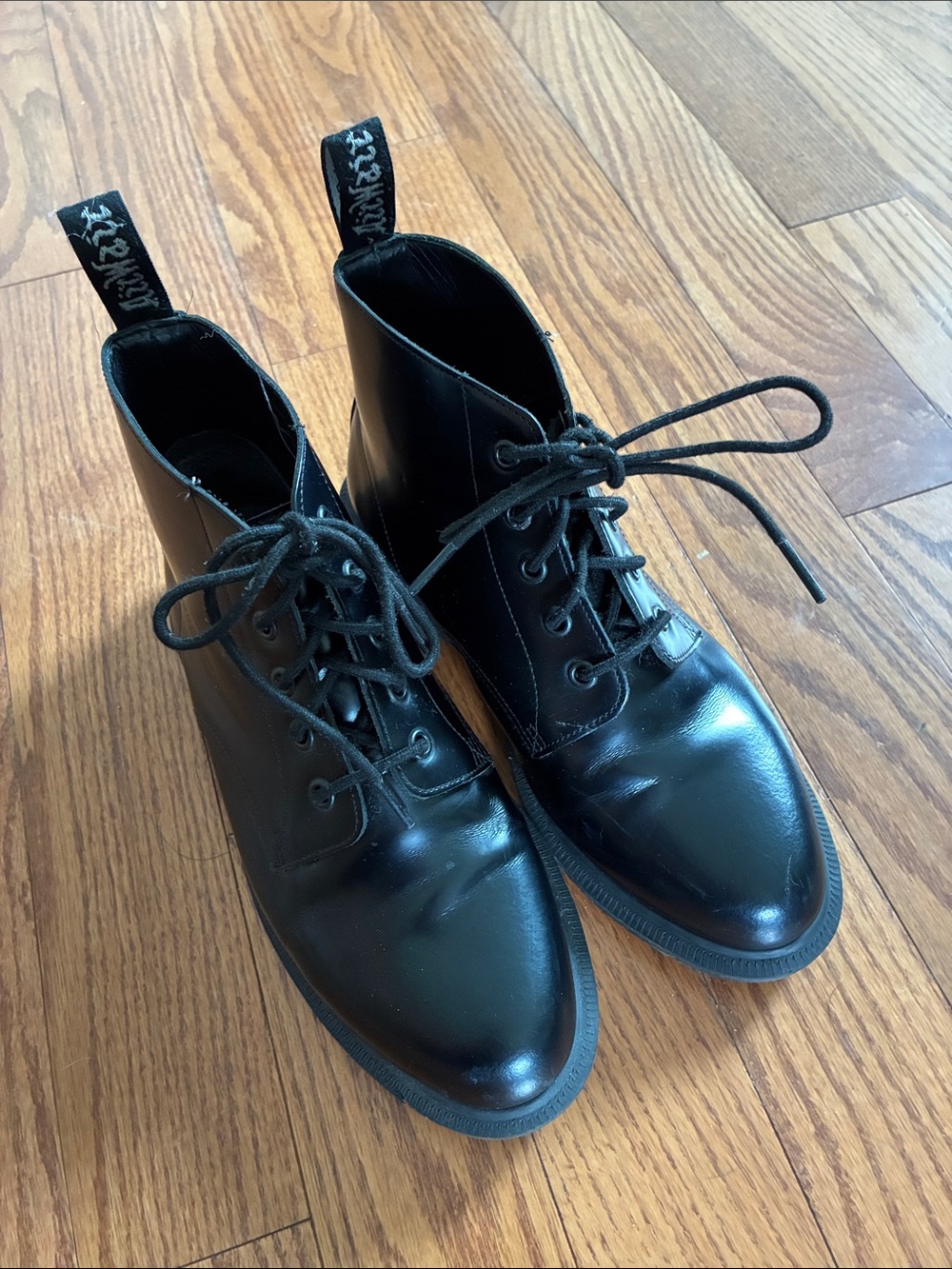 Dr. Martens Black Emmeline Boots